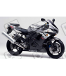 Yamaha YZF-R6 2003 - SILVER VERSION DECALS SET