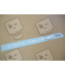 Yamaha YZF-R6 2004 - BLUE VERSION DECALS SET