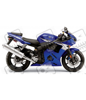 Adhesivo kit YAMAHA YZF-R6 AÑO 2004 AZUL (Producto compatible)