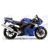 Yamaha YZF-R6 2004 - BLUE VERSION DECALS SET