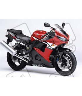 Adhesivo kit YAMAHA YZF-R6 AÑO 2004 ROJO (Producto compatible)