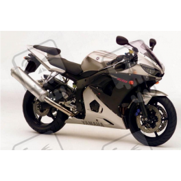 Yamaha YZF-R6 2004 - SILVER VERSION DECALS SET