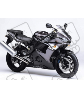 Yamaha YZF-R6 2004 GREY/BLACK VERSION DECALS SET (Compatible Product)