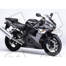 Yamaha YZF-R6 2004 GREY/BLACK VERSION DECALS SET