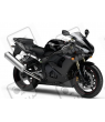 Yamaha YZF-R6 2005 - BLACK VERSION VERSION DECALS SET