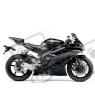 Yamaha YZF-R6 2006 - BLACK VERSION DECALS SET