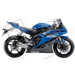 Yamaha YZF-R6 2006 - BLUE US VERSION DECALS SET