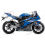 Adhesivo kit YAMAHA YZF-R6 AÑO 2006 AZUL VERSION US (Producto compatible)