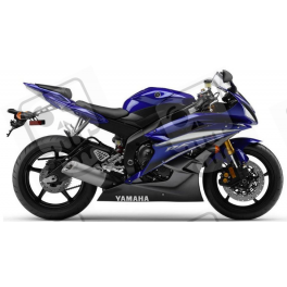 Yamaha YZF-R6 2007 - BLUE VERSION DECALS SET