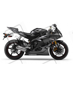 Adhesivo kit YAMAHA YZF-R6 AÑO 2007 GRIS (Producto compatible)