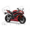 Adhesivo kit YAMAHA YZF-R6 AÑO 2007 ROJO VINO (Producto compatible)
