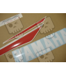 Yamaha YZF-R6 2008 - WHITE/RED VERSION DECALS SET