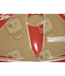 Yamaha YZF-R6 2008 - WHITE/RED VERSION DECALS SET
