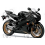 Yamaha YZF-R6 2009 - BLACK VERSION DECALS SET (Compatible Product)