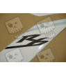 Yamaha YZF-R6 2009 - RED/WHITE VERSION DECALS SET