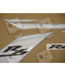 Yamaha YZF-R6 2009 - RED/WHITE VERSION DECALS SET