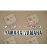 Yamaha YZF-R6 2010 - WHITE VERSION DECALS SET