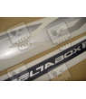 Yamaha YZF-R6S 2008 - BLUE VERSION DECALS SET