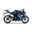 Yamaha YZF-R125 2009 - BLUE EU VERSION VERSION DECALS SET (Kompatibles Produkt)