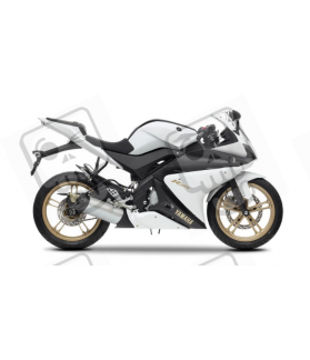 Yamaha YZF-R125 2012 - WHITE VERSION DECALS SET