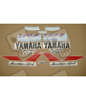 Yamaha YZF 1000R 1996 - WHITE/RED VERSION DECALS SET