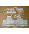 Yamaha YZF 600R 2001 - BLUE VERSION DECALS SET