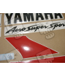 Yamaha YZF 600R 1996 - RED/WHITE VERSION DECALS SET