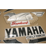 Yamaha YZF 600R 1998 - RED/BLACK/WHITE VERSION DECALS SET