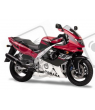 Yamaha YZF 600R 1998 - RED/BLACK/WHITE VERSION DECALS SET