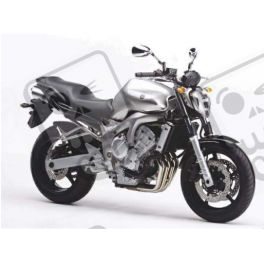 YAMAHA FZ6 2005 - SILVER VERSION DECALS SET