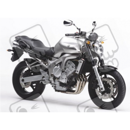 YAMAHA FZ6 S2 2006 - SILVER VERSION DECALS SET