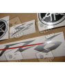YAMAHA FZ6 S2 2008 - BLACK VERSION DECALS SET