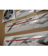 YAMAHA FZ6 S2 2009 - BLACK VERSION DECALS SET