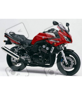 YAMAHA FZS600 FAZER 2003 - RED VERSION DECALS SET (Compatible Product)
