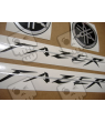 YAMAHA FZ6 FAZER 2006 - BLUE VERSION DECALS SET