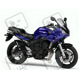 YAMAHA FZ6 FAZER 2006 - BLUE VERSION DECALS SET