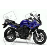 YAMAHA FZ6 FAZER 2006 - BLUE VERSION DECALS SET