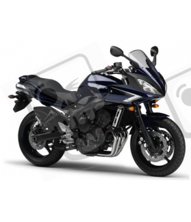 YAMAHA FZ6 FAZER S2 2007 - DARK BLUE VERSION DECALS SET