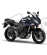 YAMAHA FZ6 FAZER S2 2007 - DARK BLUE VERSION DECALS SET
