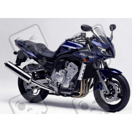 YAMAHA FZS1000 FAZER 2003 - DARK BLUE VERSION DECALS SET