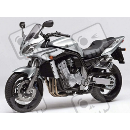 YAMAHA FZS1000 FAZER 2004 - SILVER VERSION VERSION DECALS SET