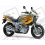 Adhesivos kit YAMAHA TDM 850 1999 version oro plata (Producto compatible)