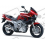 YAMAHA TDM 850 1999 RED/BLACK VERSION DECALS SET (Produto compatível)