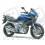 Adhesivos kit YAMAHA TDM 850 2000 VERSION AZUL/NEGRO (Producto compatible)