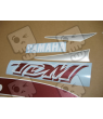 YAMAHA TDM 850 2001 BURGUNDY/SILVER VERSION DECALS SET