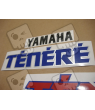 Yamaha XTZ 660 TENERE 1992 - WHITE/RED VERSION DECALS SET