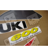 Suzuki GSX-R 600 1997 - RED/GREY/BLACK VERSION DECALS SET