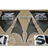 Suzuki GSX-R 600 1998 - RED/BLACK VERSION DECALS SET