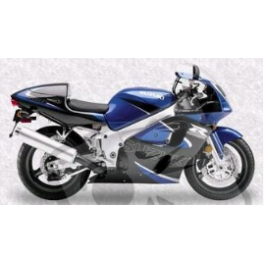 Suzuki GSX-R 600 2000 - BLUE/BLACK VERSION DECALS SET