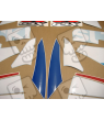 Suzuki GSX-R 600 2000 - WHITE/BLUE VERSION DECALS SET